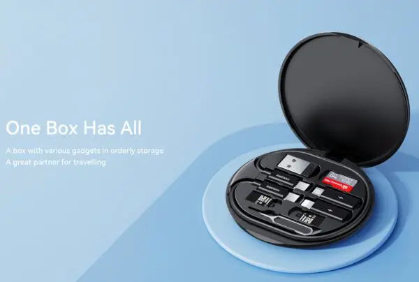 REMAX RP-W80 Wanbo II Series 15W Multipurpose Wireless Charger and Fast Charging Cable Set