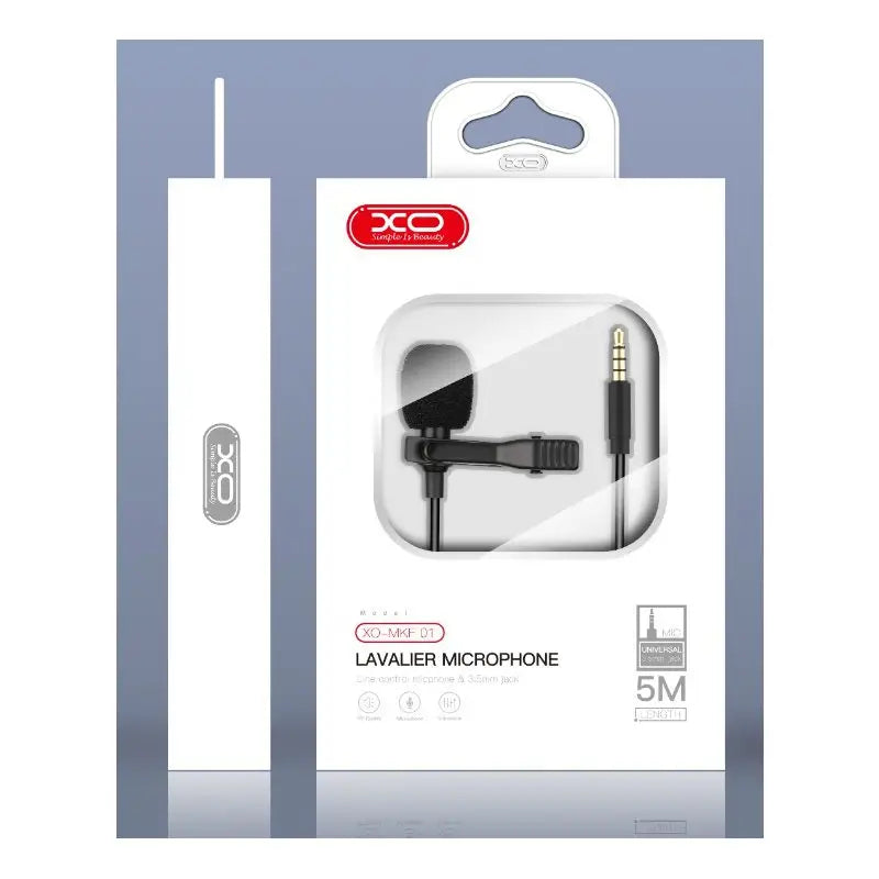 XO MKF-01 5m Lavalier Microphone